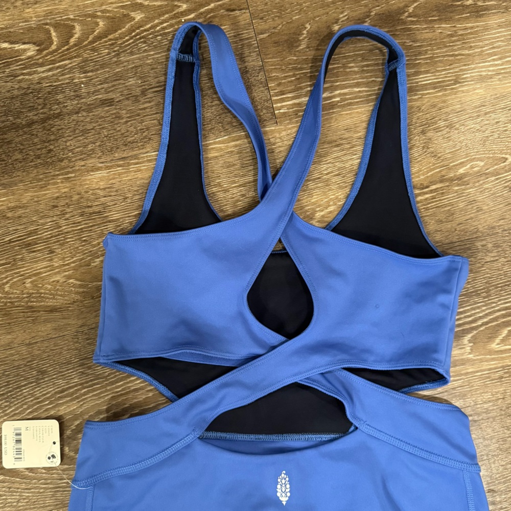 FP Movement by Free People back it up - swim club - pool blue Jumpsuit - Picture 2 of 7
